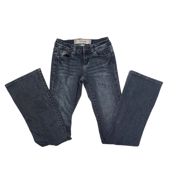 Garage Women's Bootcut Stretch Jeans Size 26 Blue Mid Rise 98% Cotton - Picture 1 of 9